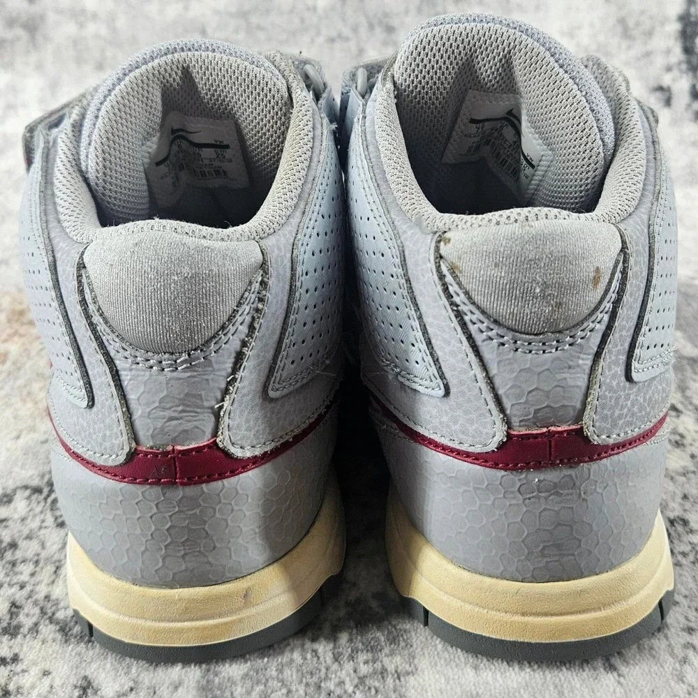 Nike Morgan Jr Skateboarding SB Shoes Youth 7 Womens 8.5 Gray‎ High Top Lace Up